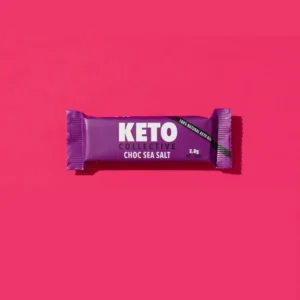 Keto Collective Choc Sea Salt - Lavkarbo Bar Sjokolade 15 x 40 g