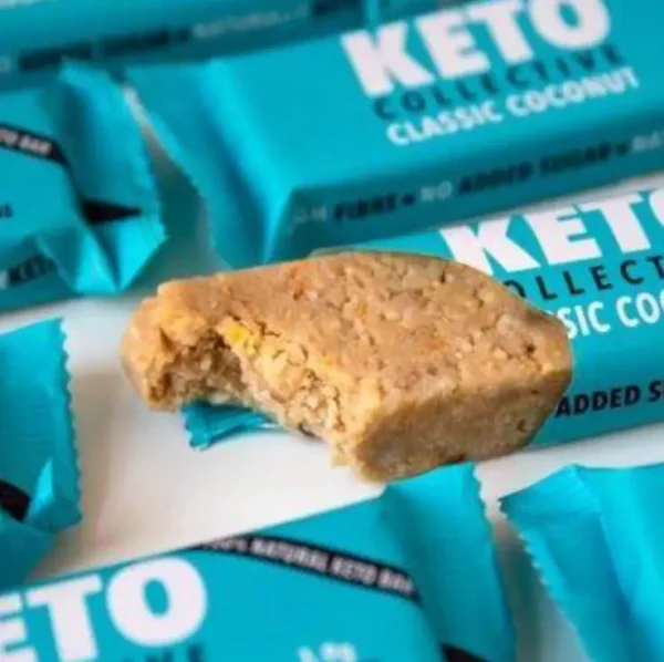 Keto Collective Classic Coconut - Lavkarbo Bar 15 x 40 g