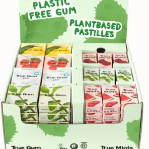 True Gum Flat Pack Mixed Display - Variasjonseske med Gums og Mint