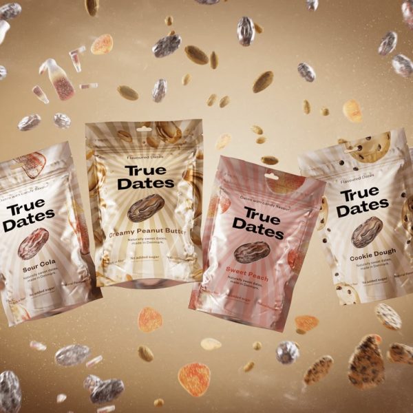 True Dates Sour Cola 100g - Dadler med sur cola smak - 12 poser