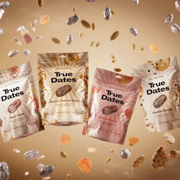 True Dates Creamy Peanut Butter 100g 12 poser